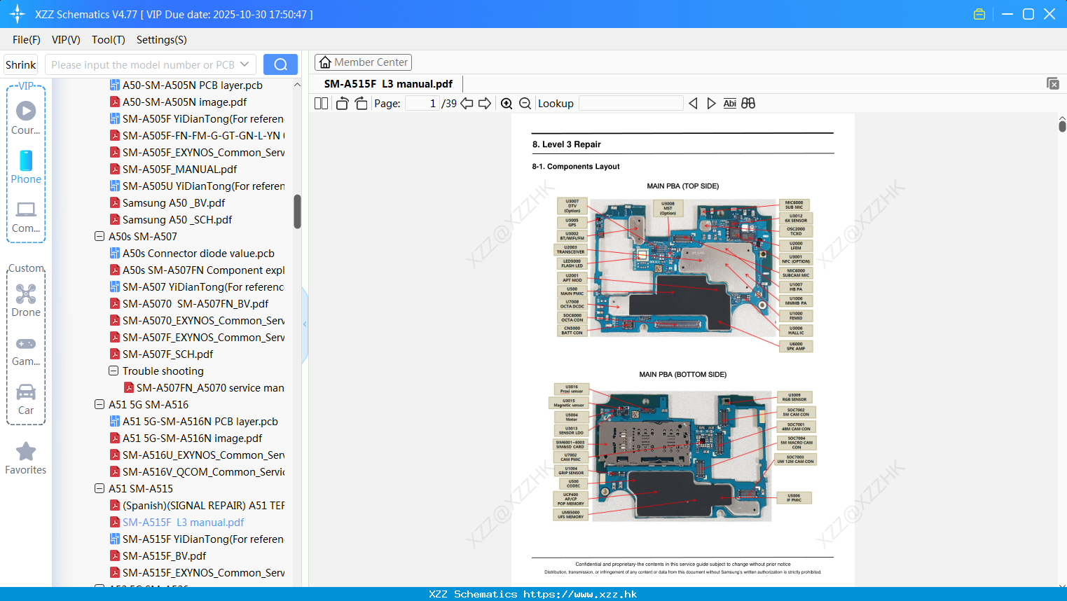 Samsung SM-A515F L3 Manual